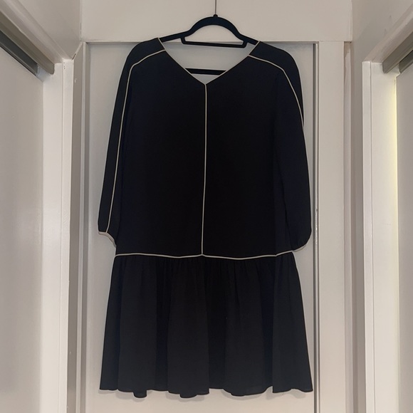 cooper & ella Black & White Dress. Size Large.